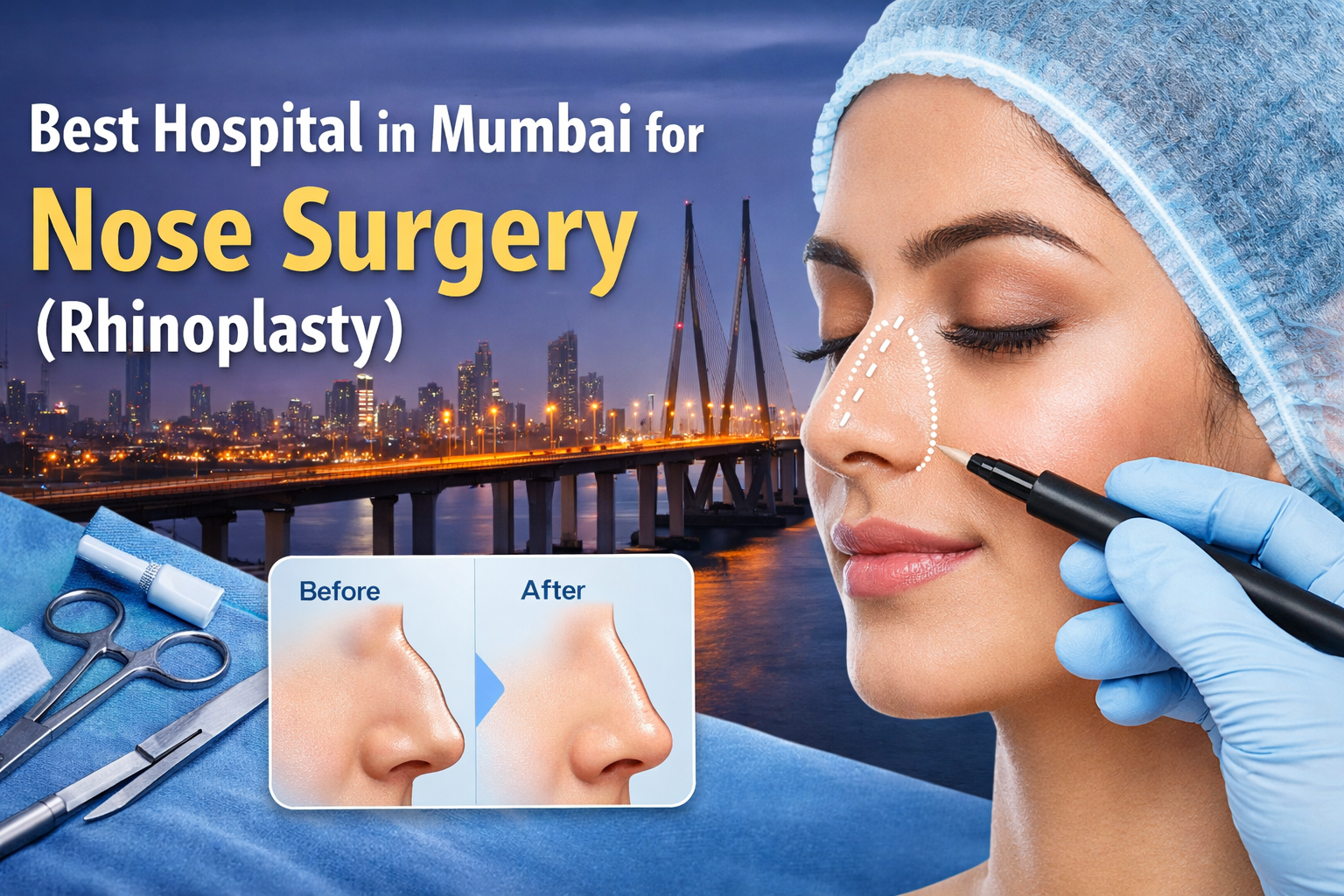 Best Hospital in Mumbai for Nose Surgery (Rhinoplasty)